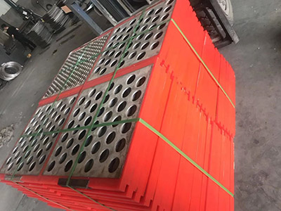 聚氨酯包边筛板图片6